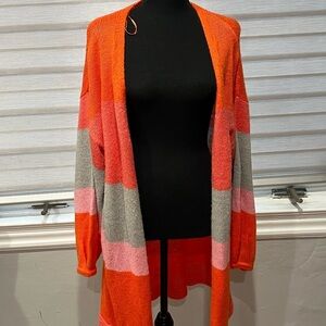 Colorful Striped Women's Sweater